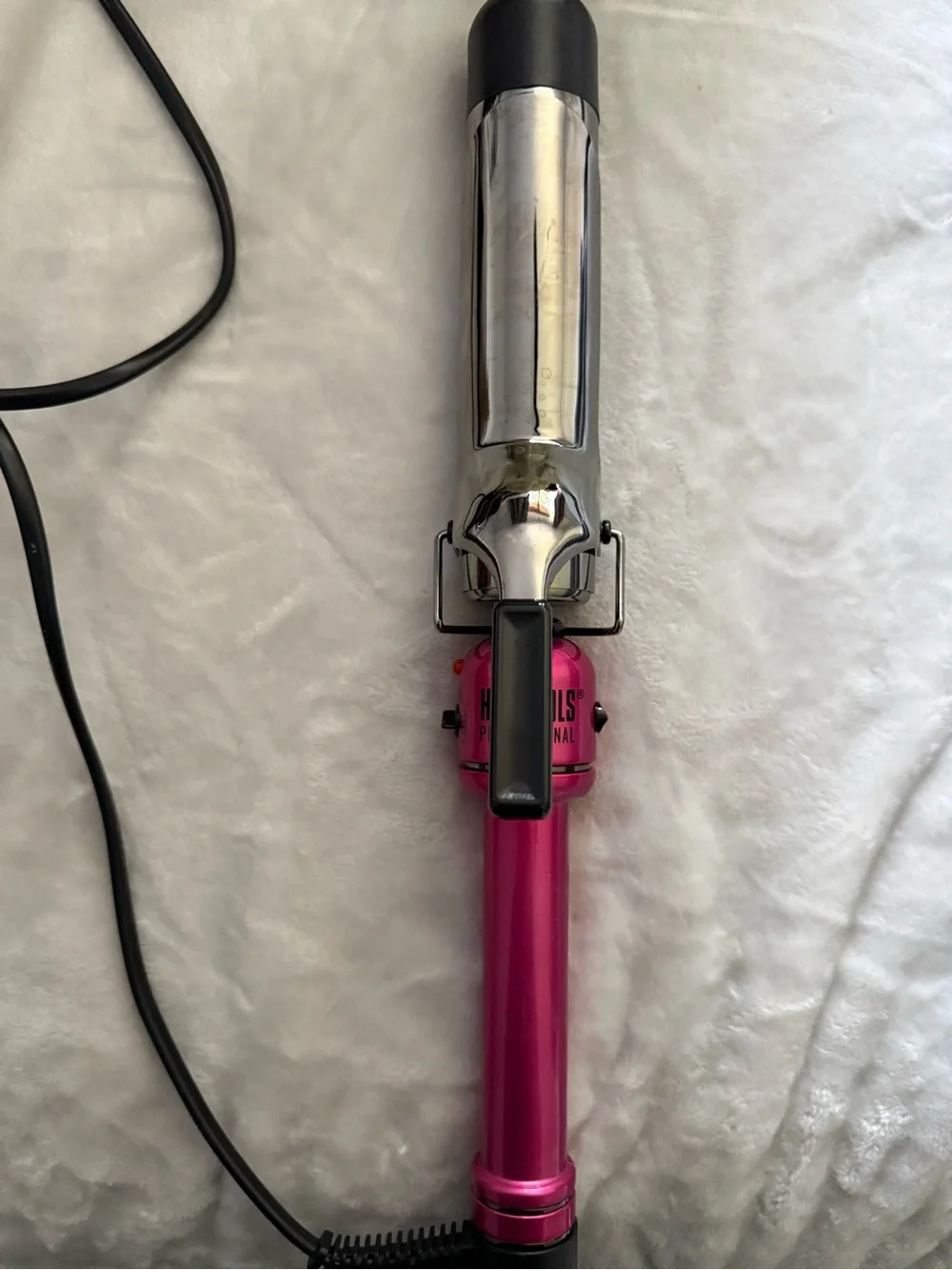 Hot Pink Curling Iron - Women Hair Tool